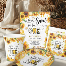 So Sweet to Bee One Floral 1st birthday