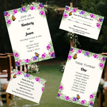 Butterfly Petunias Wedding Suite