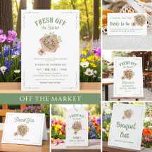 Farmer's Market Bridal Shower