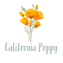 California Poppy Wedding Invitations