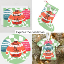 Ugly Sweater Christmas Party Supplies