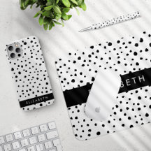 Black and White Dots - Home Decor Collection