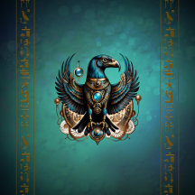 Horus the falcon god.