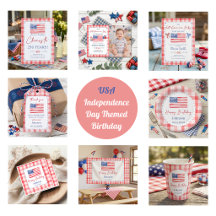 USA Independence Day Themed Birthday