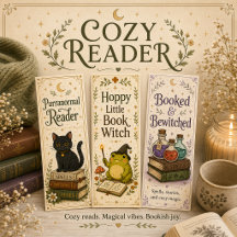 Cozy Reader Bookmarks