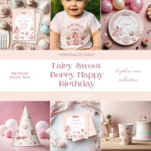 Fairy Sweet Strawberry Girl Birthday Party