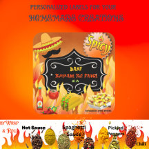 Labels Food, Wedding Favors etc
