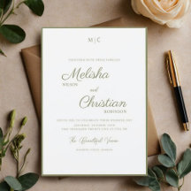 Modern Wedding.