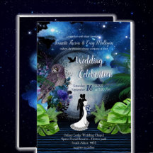 Outer Space Galaxy Portal Wedding Theme