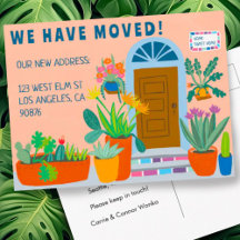 Moving Announcement Address Change Cards