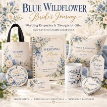 Blue Wildflower Bride's Journey