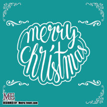 Vintage Typography Christmas