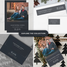 Warm Holiday Wishes   Bluish Off-Black