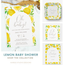 Oh Baby   Citrus Lemon Summer Baby Shower