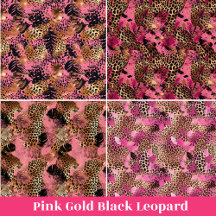 Modern Pink and Gold Leopard Skin Gifts