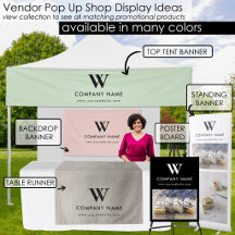 Market Stall Pop Up Shop Vendor Booth Branding