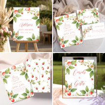 Berry Sweet Strawberry Baby Shower