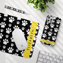 White Paws, Yellow - Home Decor Collection