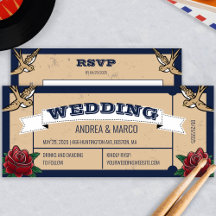 Rockabilly Tattoo Gothic Wedding