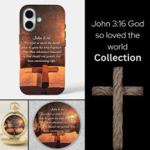 John 3:16 God so loved the world, lantern 