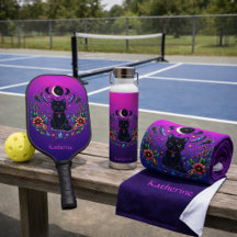 Black Cat Celestial Mystical Sports and Tech