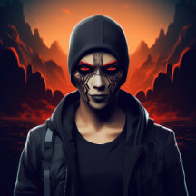 Carnet Strange mask