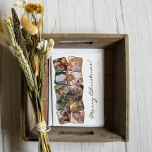 Elegant Merry Christmas 10 Photo Collage