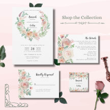 Timeless Romance Floral Wreath Wedding 