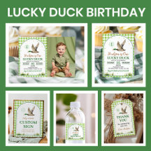 One Lucky Duck Birthday