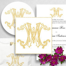 MW Monogram WM Monogram