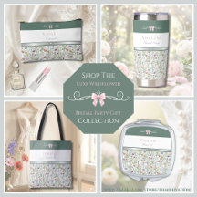 Luxe Wildflower Bridal Party Gift Collection
