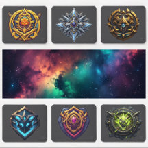 Gamer Emblem Mousepads