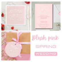 Blush pink Spring Wedding