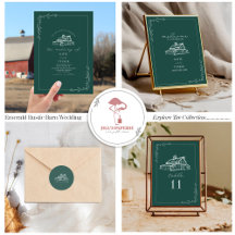 Emerald Rustic Barn Wedding