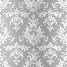 Silver Damask 25th Wedding Anniversary