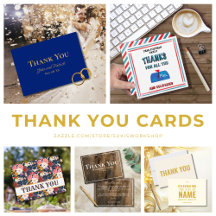 Thank You Cards - Personalized for Every Occasion