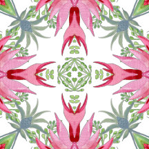 Abstract floral designs