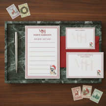 Cute Christmas Hand Drawn German Shepherd Suite