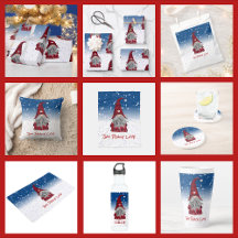 Christmas Gnome in a Red Suit