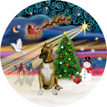 Boxer Ornaments