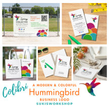Colibri - Hummingbird Business Logo