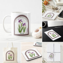 February Birth Month Flower Gift Set – Iris