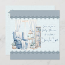 BABY BOY AND GIRL SHOWER INVITATIONS & ACCESSORIES