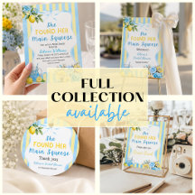 Blue Lemon Main Squeeze Bridal Shower