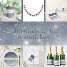 Christmas White Snowflakes Collection