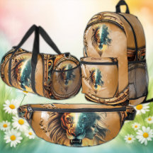 Duality of Strength, The Lion and the Woman. 