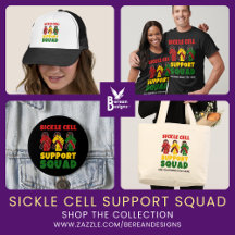 SICKLE CELL AWARENESS Support Squad Gift Ideas