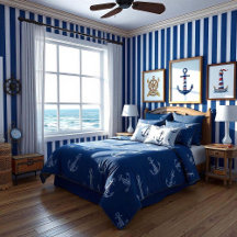 Nautical Stripes Home Decor Collection