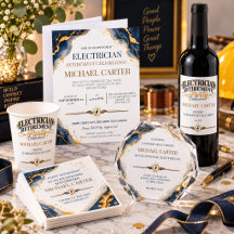 Electrician Retirement Gifts & Party Celebration