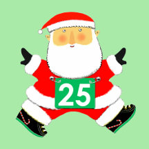 Running Runner Christmas Holiday